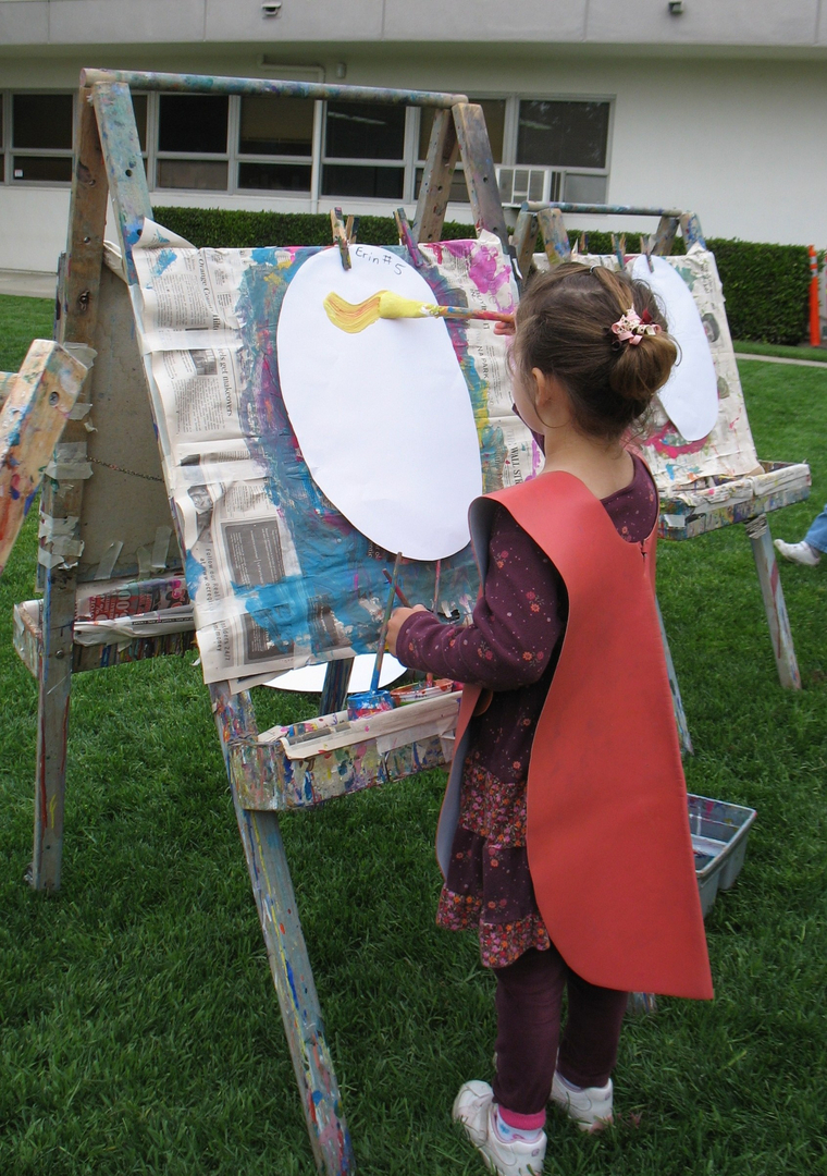 painting outside